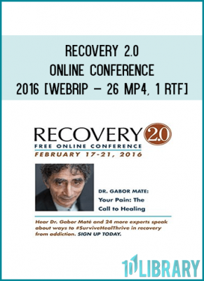 People who watch the Recovery 2.0 conference express to me that it has been life-changing and life-saving.