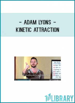 Using a very scientific approach to dating, the Kinetic Attraction system helps you become more attractive to women by understanding