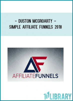 For the first time ever, SimpleAffiliateFunnels.com Founder, Duston McGroarty, shares his exact evergreen system for building simple little affiliate funnels to create steady, reliable, passive income on complete autopilot!