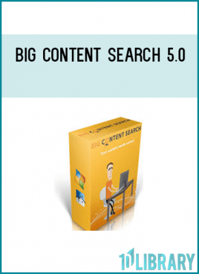 Big Content Search is the first search engine for Private Label Rights content. Database with over 225000 PLR articles and 1000 eBooks. Sign up for $1 trial or save at discounted packages.!