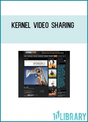 Kernel Video Sharing is a pro level CMS for building and managing video web sites and networks.