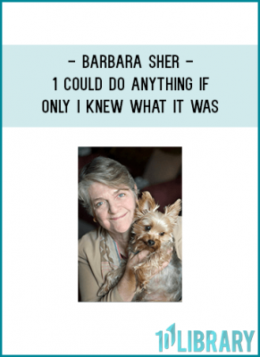 This extraordinary book is designed to help you achieve them. In it, Barbara Sher goes beyond the groundbreaking principles introduced in her phenomenal number one best seller, Wishcraft.