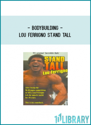 Lou Ferrigno, the body builder who found fame as television's 'Incredible Hulk', relates the story of his 1990s comeback.