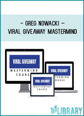 Take Advantage Of The Exclusive Viral Giveaway Course,