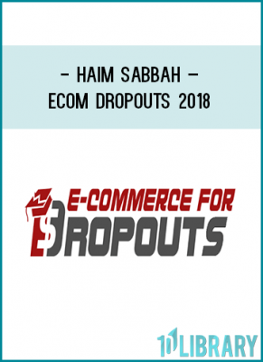 https://tenco.pro/product/haim-sabbah-ecom-dropouts-2018/