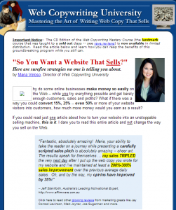 Writing Web Copy That Sells Price BY Maria Veloso