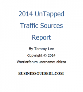[WSO] – 2014 Untapped Traffic Sources