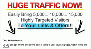 Tap Into Huge Traffic:15,000 Highly Targeted Vewers to Your Lists&Offers. I’ll Show You How