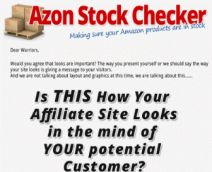 Mandatory Amazon Plugin - Azon Stock Checker