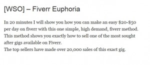 [WSO] – Fiverr Euphoria