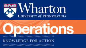 University of Pennsylvania - Introduction to Operations Management