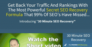 Breakthrough SEO Recovery Method – Rapidly Improves Rankings & Traffic