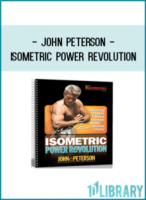 The power of Isometrics training lies in being taught how to perform it correctly. Veteran strength and conditioning coach John e. Peterson shows you precisely how to use Isometrics to reshape your physique and add strength beyond your imagination--without ever moving a muscle!