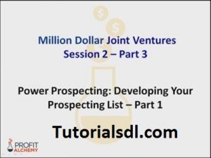 Million Dollar Joint Ventures Video Training by Bob Serling