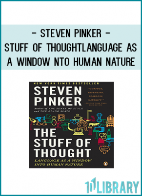 Bestselling author Steven Pinker possesses that rare combination of scientific aptitude and verbal eloquence that enables him to provide lucid explanations of deep and powerful ideas.