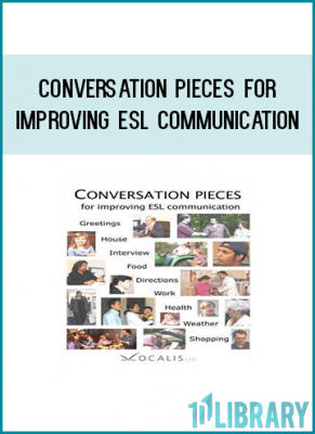 Conversation Pieces develops verbal language skills by emphasizing conversational flow,