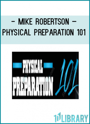 The Physical Preparation 101 series is a two-day seminar I recorded while lecturing in Dublin, Ireland.