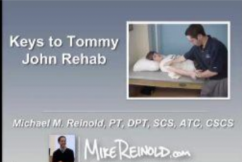 This month’s Inner Circle webinar was on The Keys to Tommy John Rehabilitation at Tenlibrary.com