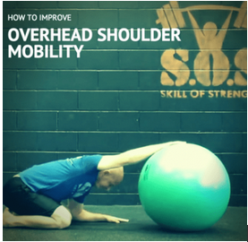 Today I’m going to show you a new drill to help clean up your overhead shoulder mobility at Tenlibrary.com
