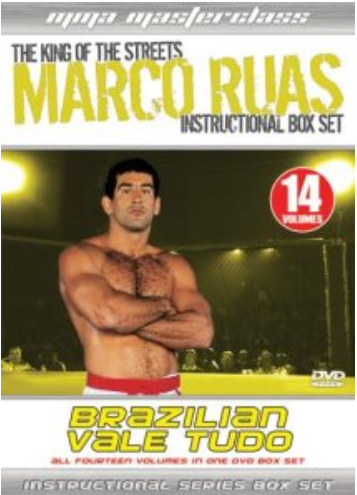 ALL FOURTEEN VOLUMES IN ONE BARGAIN BOX SET! Marco Ruas is a Brazilian fighting legend! Not only has Marco Ruas competed at the highest level of Mixed Martial Arts in events such as the UFC™ and Pride™