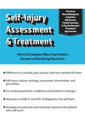 David Kamen, PhD, will equip you with practical, evidence-based tools to assess and treat deliberate self-harm at Tenlibrary.com