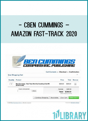 Ben Cummings – Amazon Fast-Track 2020 at Tenlibrary.com