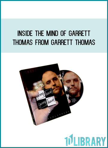 Inside the Mind of Garrett Thomas from Garrett Thomas at Midlibrary.com