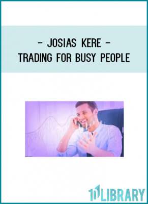 Course DescriptionATTENTION ! Are you thinking about trading but you are too busy with your Job to be many hours per day in front of your charts to screen the markets and take any move like the pro?You are about to learn that trading is not necessarely a full time job.You are about to learn exactly how to be a trader while keeping and not disturbing your Job, and WHICH trades to take, WHEN to take them, and HOW to Manage them for maximum profit…in ANY market.