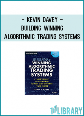 Kevin Davey was awarded either first or second place three years in a row in the World Cup Championship of Futures Trading®. I’m typically not impressed with that sort of performance, but I think Kevin is an exception. Why? First, he published my feedback about winning the contest and what he learned from it. He then goes on to not only give a complete approach to algorithms, but also talks about how your psychology can still sabotage you. Finally, he spends a lot of time talking about objectives and position sizing. This is a very impressive book.”—Dr. Van K. Tharp, author of Trading Beyond the Matrix: The Red Pill for Traders and Investors (Wiley), Founder, Van Tharp Institute, www.vantharp.com
