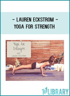 A rigorous Level 2, Power Yoga class that takes only 40 minutes out of your day, Yoga For Strength 