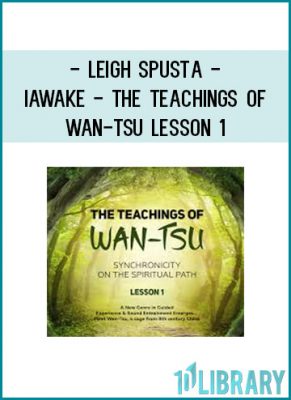 Then Michael begins to allow his teacher to speak through him, and Wan-Tsu then guides you through an inner landscape in the mountains 