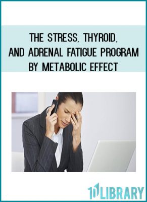 Dr. Jade Teta self-diagnosed himself with hypothyroid and adrenal fatigue in 2005. After successfully treating himself through mostly diet, exercise and natural health supplements he began using the same program on his thyroid and adrenal compromised clients.