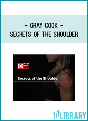 Gray Cook and Brett Jones review four often overlooked components to correct shoulder function; breath, posture, grip, and joint position. You will discover how the shoulder is utilized, where to screen for potential problem areas and progress an individual from correcting dysfunctions to strengthening the shoulder.