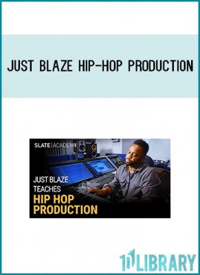• Learn Hip-Hop production from legendary producer Just Blaze• 29 lessons taking you step-by-step through Just Blaze’s production process• Get perfect low end for your productions with pro 808 processing techniques
