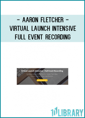 Launch Your High Ticket Offer in Two Powerful Days!For the first time, you can experience the complete two-day Virtual Launch Intensive With Aaron and his talented team of performance coaches...
