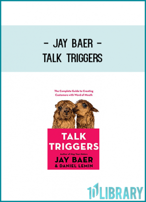 Talk Triggers is the definitive, practical guide on how to use bold operational differentiators to create customer conversations, written by best-selling authors and marketing experts Jay Baer and Daniel Lemin.