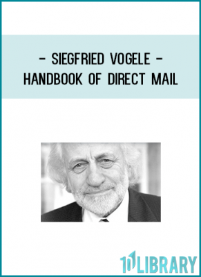 An introduction to direct marketing, this book reflects the author's own dialogue method of direct communications. Following
