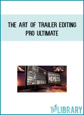 Get a unique opportunity to learn exactly how a professional trailer editor works.Who is The Art of Trailer Editing For?