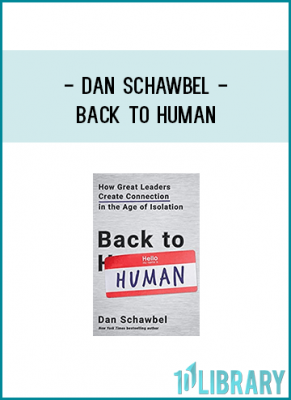 Back to Human ultimately helps you decide when and how to use technology to build better connections in your work life. It is a call to action to leaders across the world to make the workplace a better experience for all of us