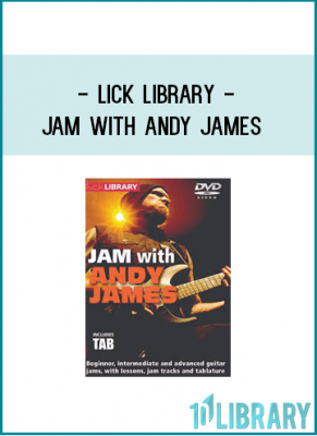 This tutorial is an exciting way to interact with Andy while learning new licks and phrases performed in a real musical environment.
