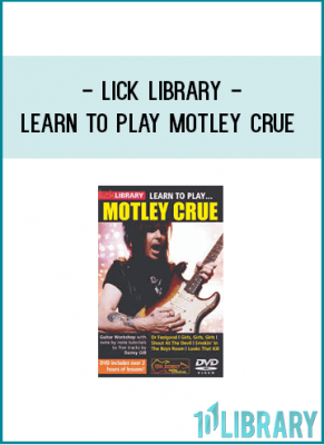 Danny Gill is, without a doubt, the most loved tutor by our community. With an incredible array of DVDs and web lessons for LickLibrary covering a wide variety of topics all of which he covers with incredible detail, it's no wonder he carries as much respect as he does.  Get immediately download Lick Library - Learn To Play Motley Crue  As an ex student of Joe Satriani, Danny rose quickly through the ranks and found himself as a teacher at the prestigious Musicians Institute in Holywood where he stayed for 13 years, during those years he had his first record deal with his first band Hericane Alice on Atlantic Records), appeared on MTV, toured the USA and opened for bands such as Whitesnake & Skid Row. He then went on to record 3 CDs with Medicine Wheel, got to tour in Japan before joining Speak No Evil with who he released 2 CDs with Universal Records and opened for bands such as Megadeth, Staind, and System of a Down.  Now residing in Sweden, Danny still has a strong impact on the guitar world with his series of MI books and his ever expanding catalogue of LickLibrary DVDs