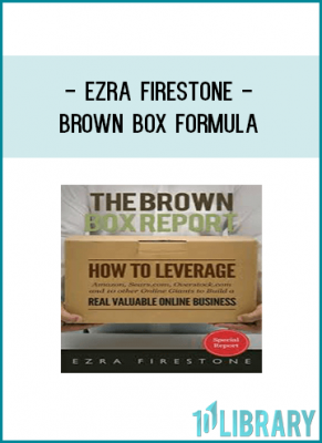  Im really excited about the response that my new Brown Box Formula eCommerce training that I just released this