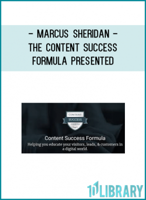 Marcus Sheridan - The Content Success Formula presented