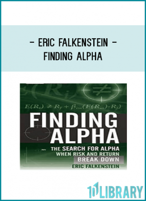 Eric Falkenstein - Finding Alpha