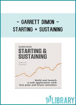 Starting and Sustaining is a book, spreadsheet, and task list to help you plan,