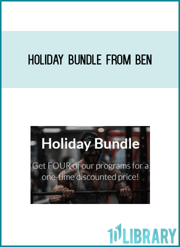 Holiday Bundle from Ben at Midlibrary.com