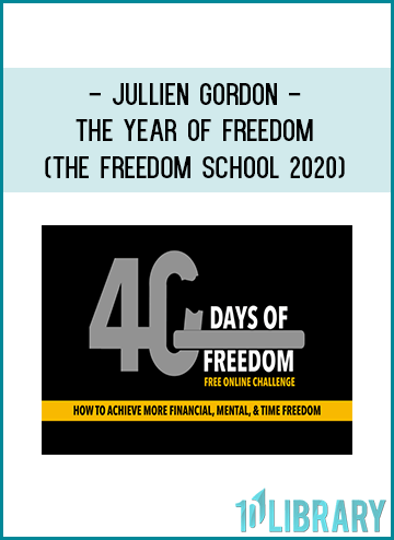 I want to give you my YEAR OF FREEDOM PDF to download which has all of the tools I use to design my year and life.