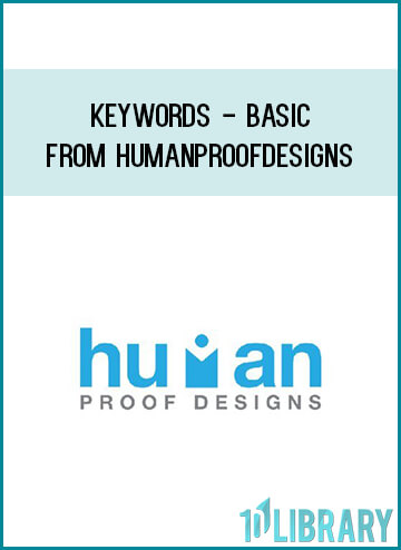 Keywords - Basic from HumanProofDesigns at Midlibrary.com