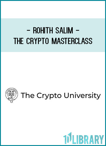 Rohith Salim - The Crypto Masterclass at Royedu.com